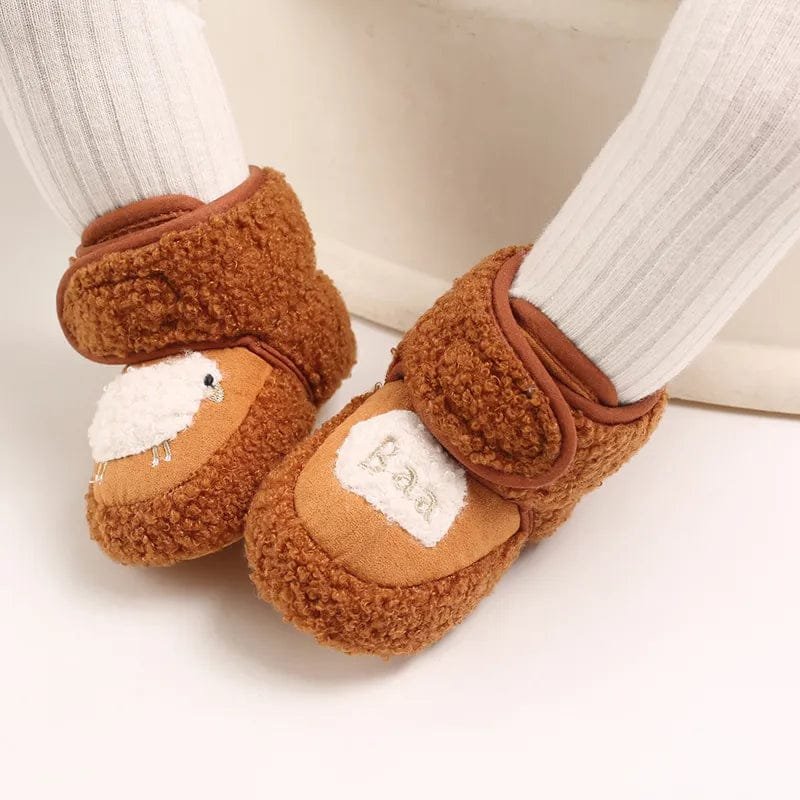 Winter Snow Baby Boots - Warm Fluff, Colloidal Sole, Multiple Colors
