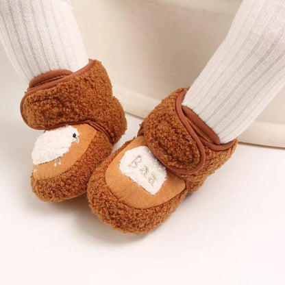 Winter Snow Baby Boots - Warm Fluff, Colloidal Sole, Multiple Colors