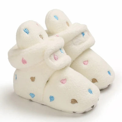 Winter Snow Baby Boots - Warm Fluff, Colloidal Sole, Multiple Colors