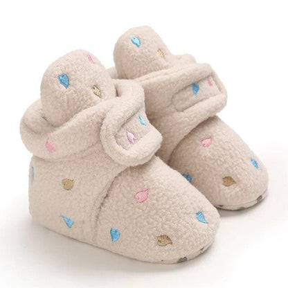 Winter Snow Baby Boots - Warm Fluff, Colloidal Sole, Multiple Colors