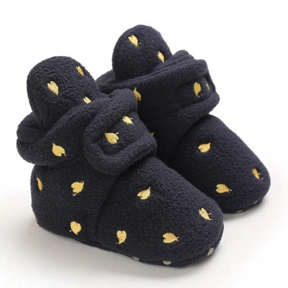 Winter Snow Baby Boots - Warm Fluff, Colloidal Sole, Multiple Colors