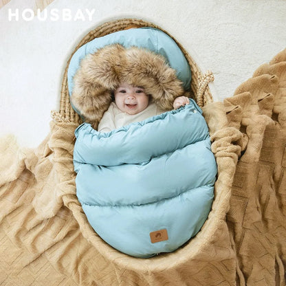 Winter Baby Stroller Sleeping Bag: Windproof, 2 Styles, 0-36 Months