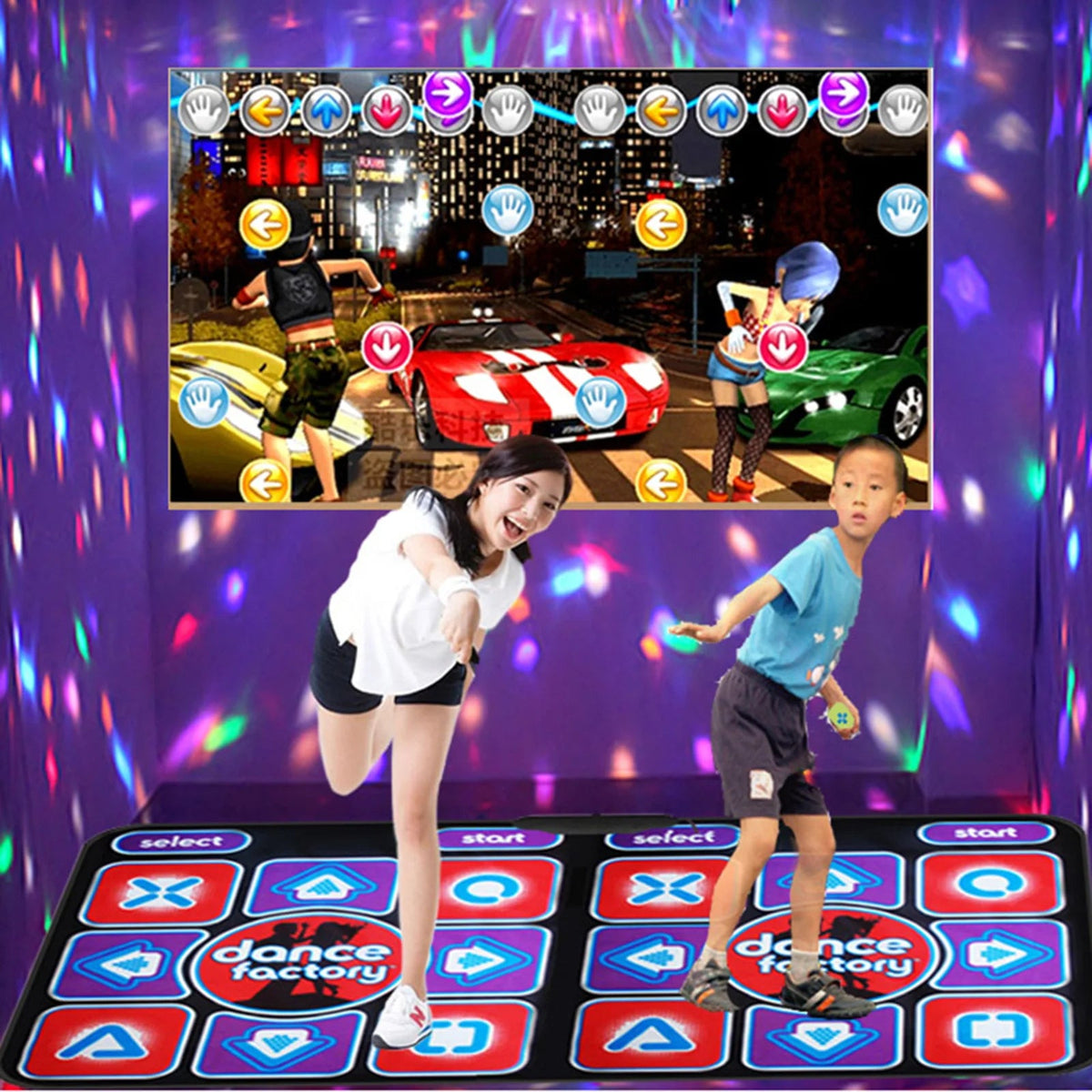Wireless Non-Slip Somatosensory Dance Mat for PC/TV