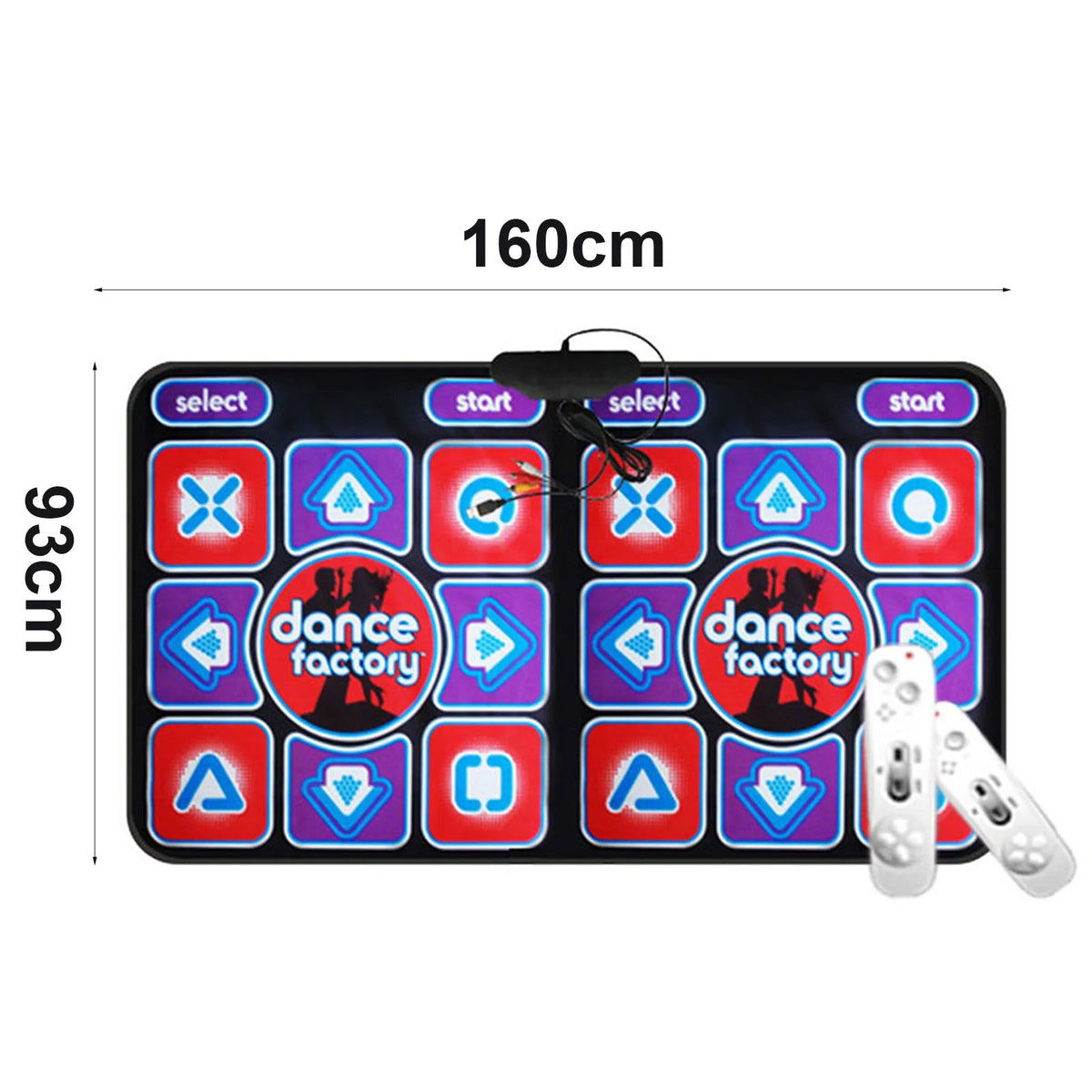 Wireless Non-Slip Somatosensory Dance Mat for PC/TV