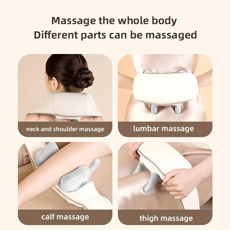 Wireless Neck & Shoulder Kneading Massager