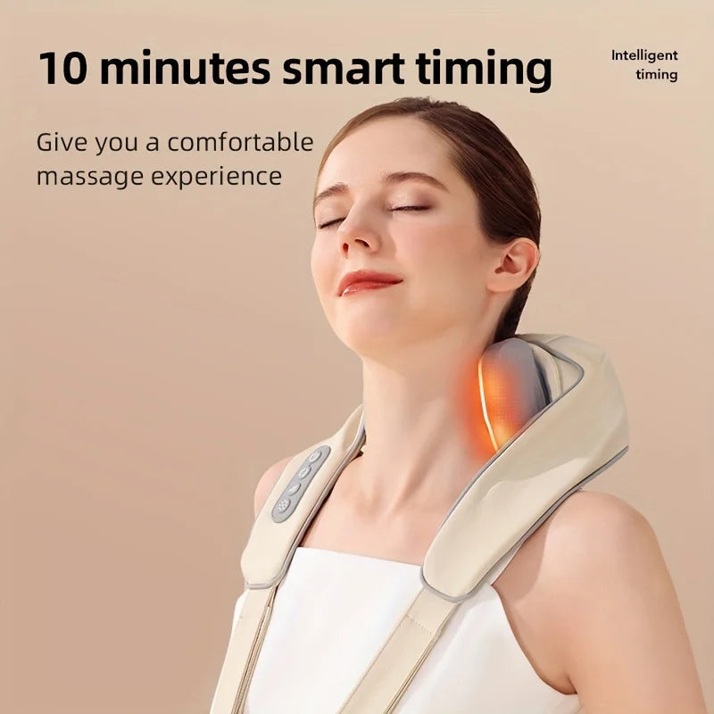 Wireless Neck & Shoulder Kneading Massager