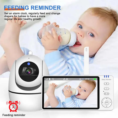 5" PTZ Video Baby Monitor with 300m Range