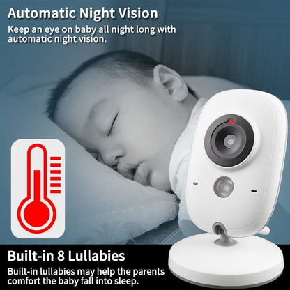 Wireless Video Color Baby Monitor High Resolution Security Camera