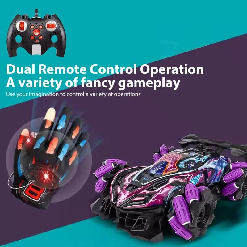 WLtoys F1 Drift RC Car with Music &amp; LED - Gesture Control