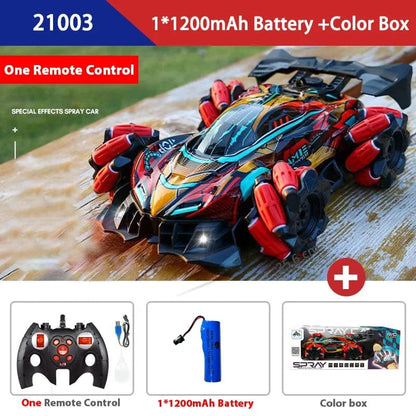 WLtoys F1 Drift RC Car with Music &amp; LED - Gesture Control