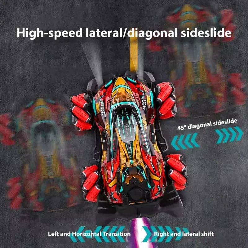 WLtoys F1 Drift RC Car with Music &amp; LED - Gesture Control