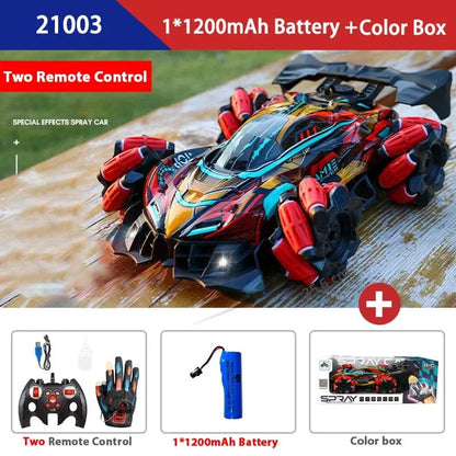 WLtoys F1 Drift RC Car with Music &amp; LED - Gesture Control