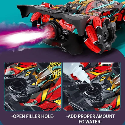 WLtoys F1 Drift RC Car with Music &amp; LED - Gesture Control