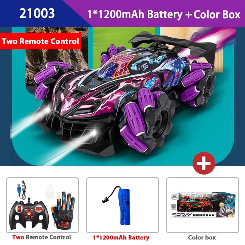 WLtoys F1 Drift RC Car with Music &amp; LED - Gesture Control