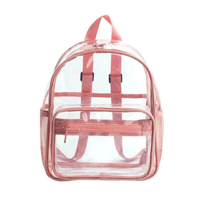 Women's Large Clear PVC Backpack: Waterproof & Fashionable