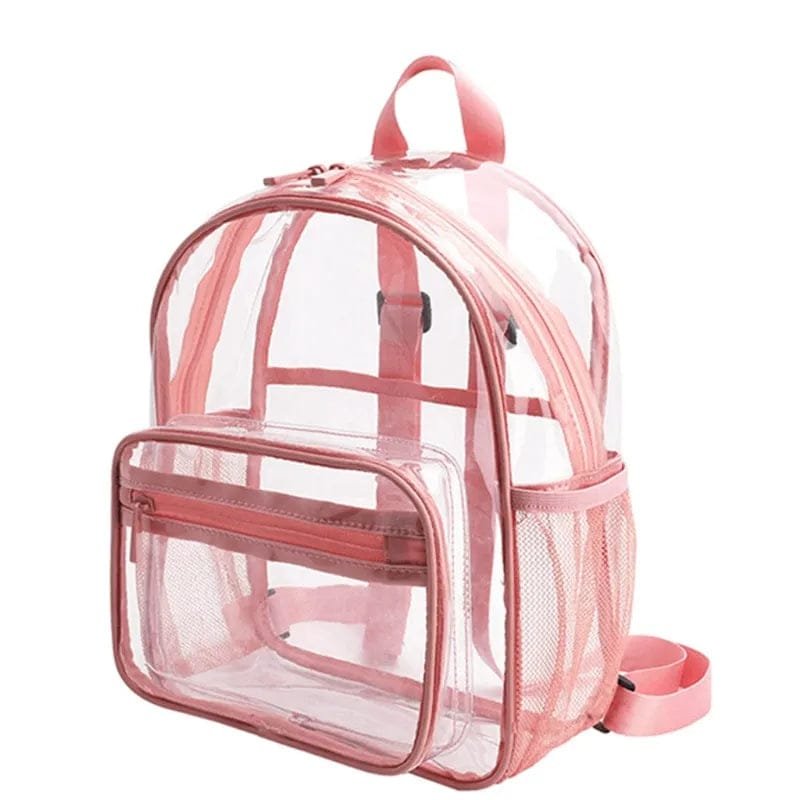 Women's Large Clear PVC Backpack: Waterproof & Fashionable