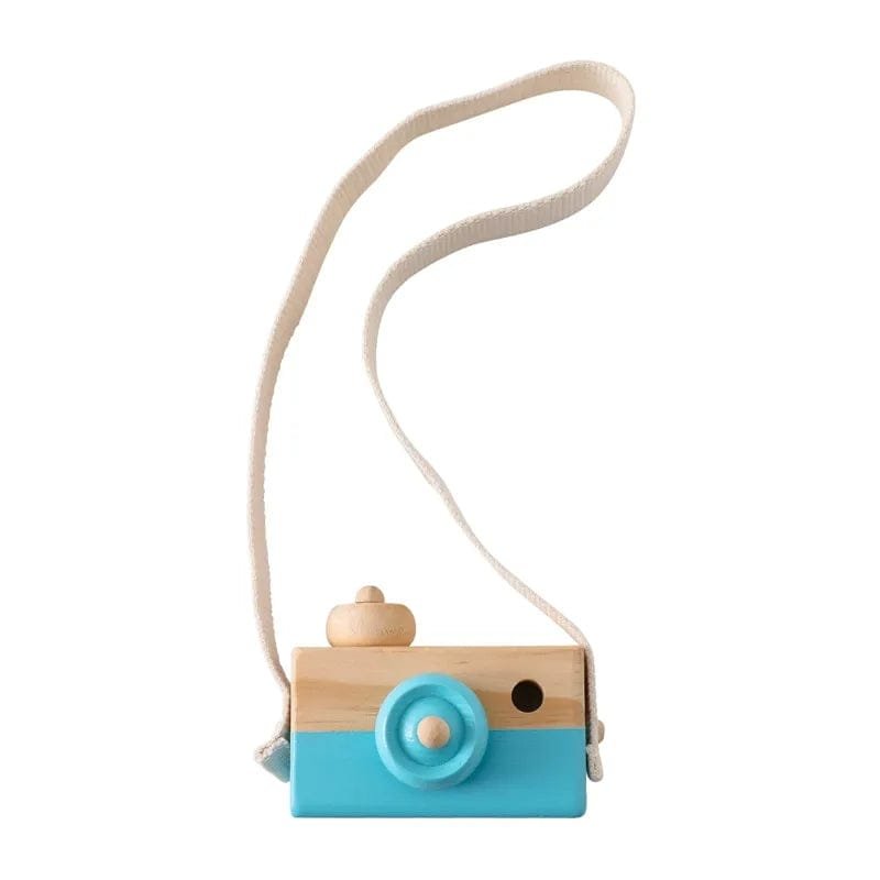 Wooden Camera Pendant Montessori Toy - DIY Gift for Kids