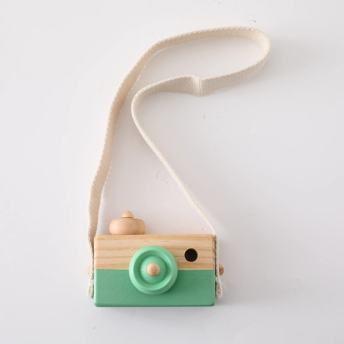 Wooden Camera Pendant Montessori Toy - DIY Gift for Kids
