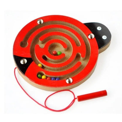 Wooden Montessori Puzzles - Sensory Toy for Babies 1-4 Years