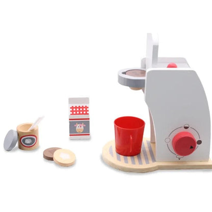Wooden Kitchen Play Set - Toaster, Coffee Machine & Mixer