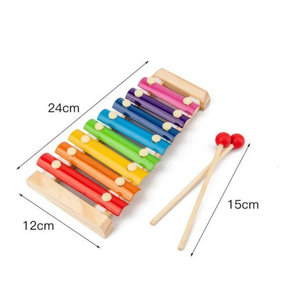 Montessori Wooden Puzzle Games for Babies 1-3 Years