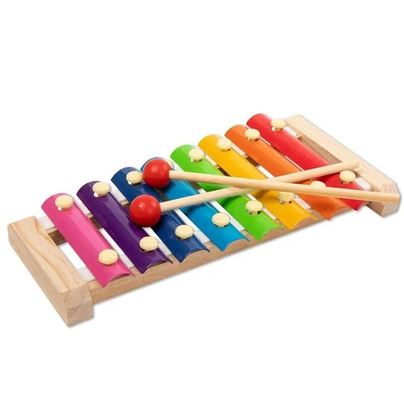 Wooden Montessori Puzzles - Sensory Toy for Babies 1-4 Years