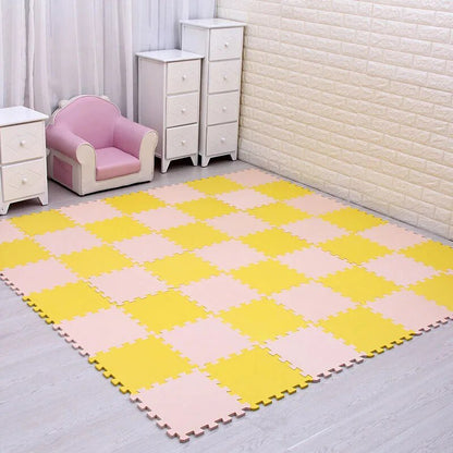 EVA Foam Baby Puzzle Play Mat - 29cm Interlocking Tiles for Kids
