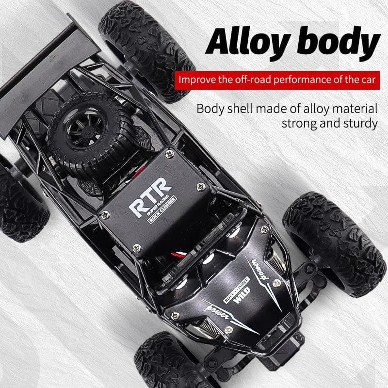 ZWN 1:20 2WD RC Car with LED Lights - Off-Road Buggy Toy